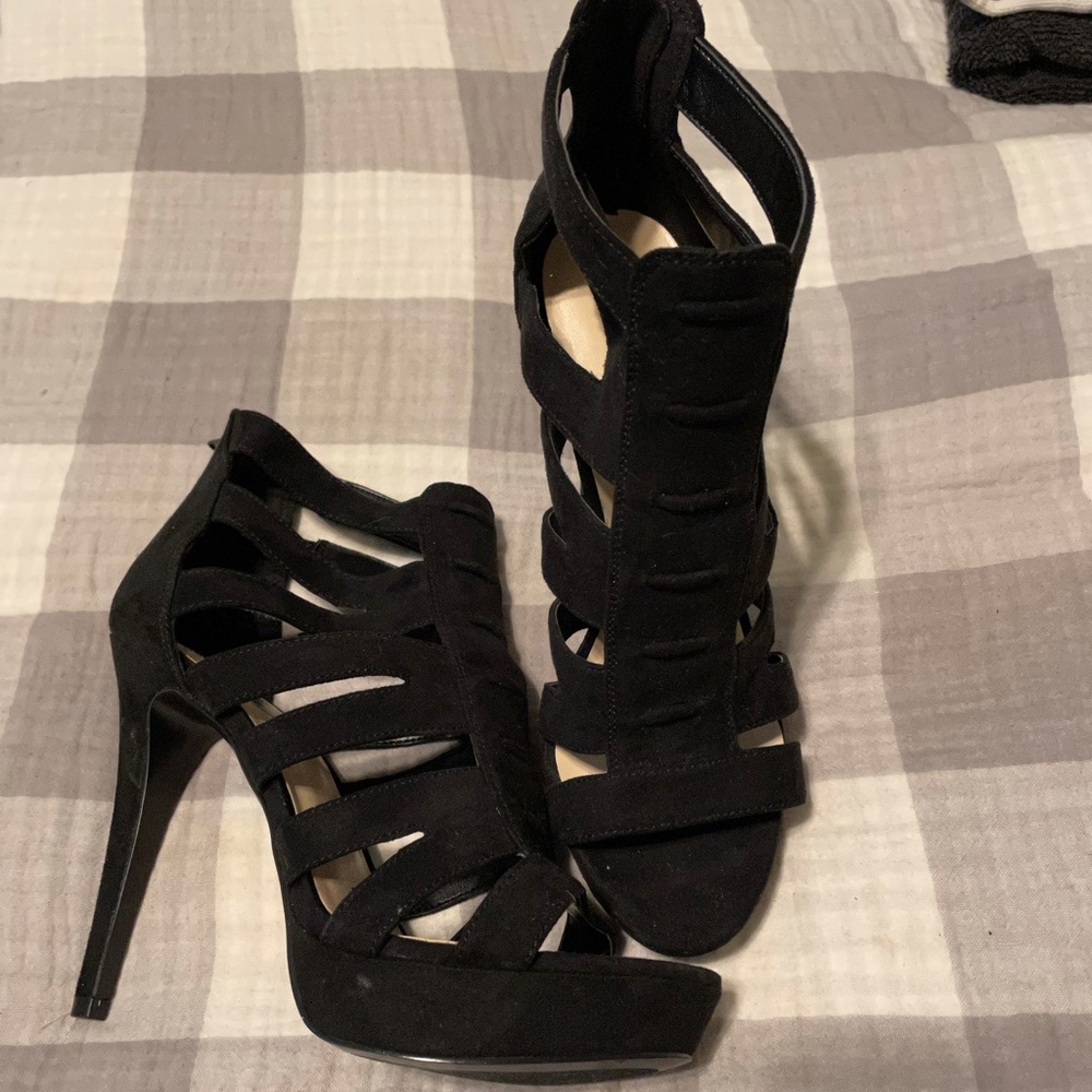 Nine West Size 8.5 Black High Heels